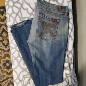 Vintage 7 for All Mankind Lowrise Flare jeans